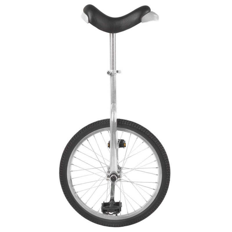 20" Ethjulet Cykel Sølv