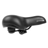 Ventura Cykelsadel Bred Med Elastromer Sort 254 x 210 mm