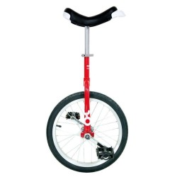 20" QU-AX Ethjulet Cykel Rød